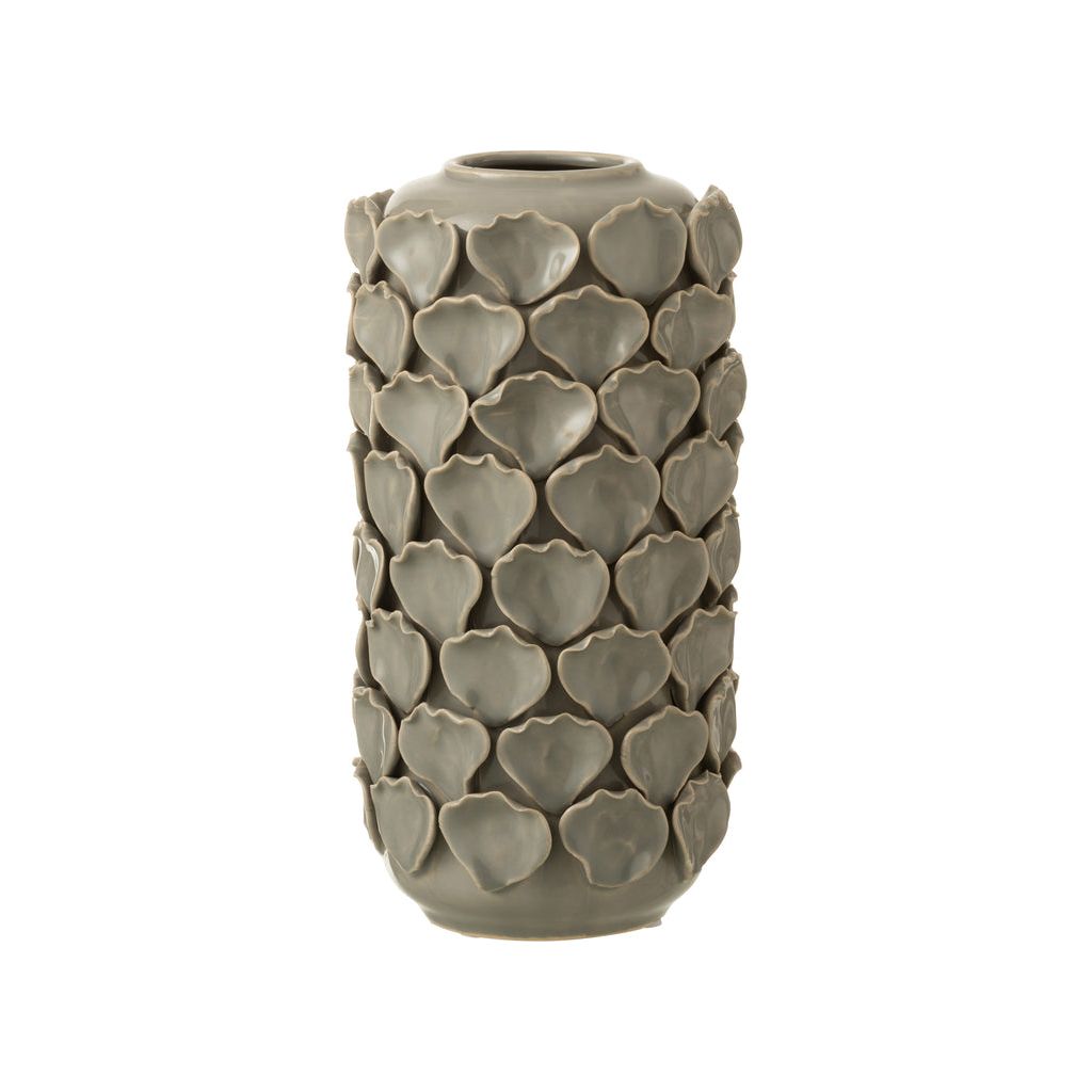 Vase Céramique Gris Petit de Céline | Designix -     - https://designix.fr