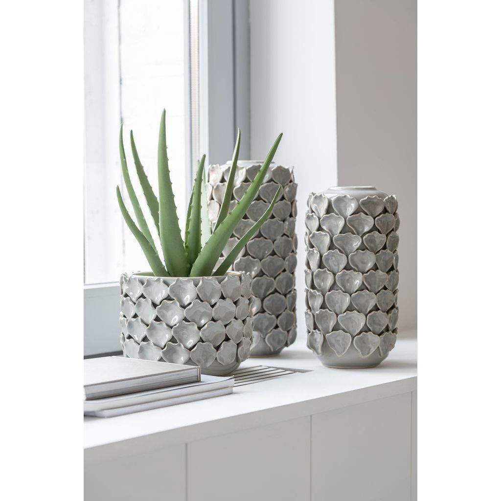 Vase Céramique Gris Petit de Céline | Designix -     - https://designix.fr