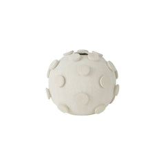 Vase Céramique Blanc Petit à Pois