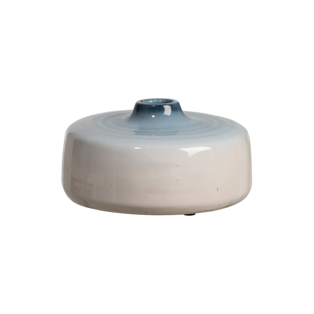 Vase Céramique Bleu Blanc - Designix