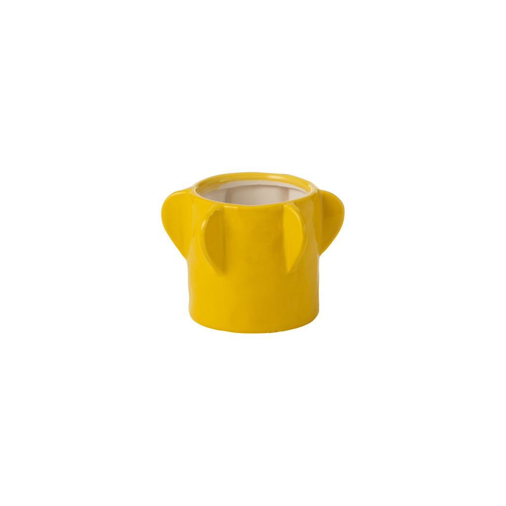 Vase Petit Argile Jaune - Designix