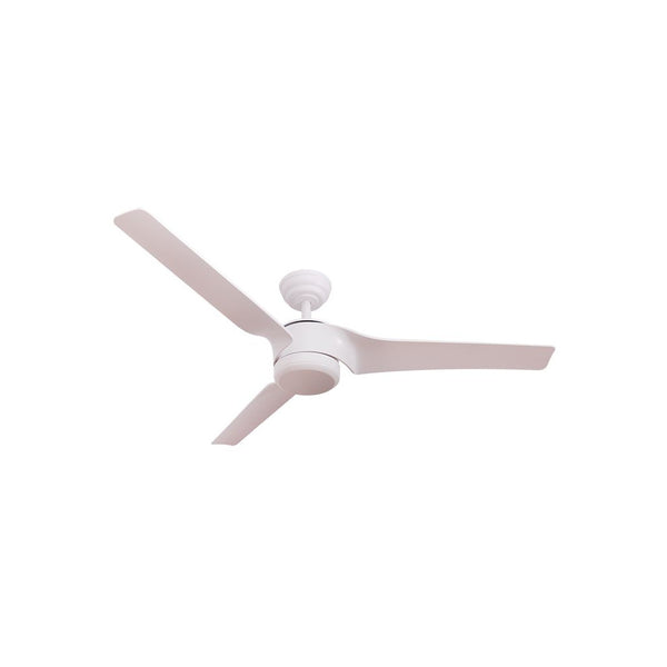 Ventilateur ZAMBELIS D1520 avec Telecommande DESIGN Blanc Mat 23003