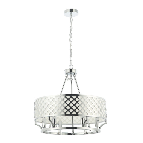 Suspension Verno, abat-jour tissu