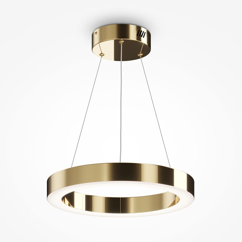 Saturno Suspension luminaire doré