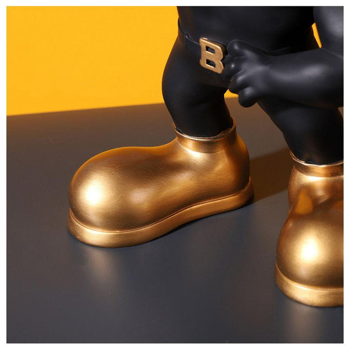 Vide Poche Bulldog Loubard | Garde du Trésor - Designix Vide poche Noir