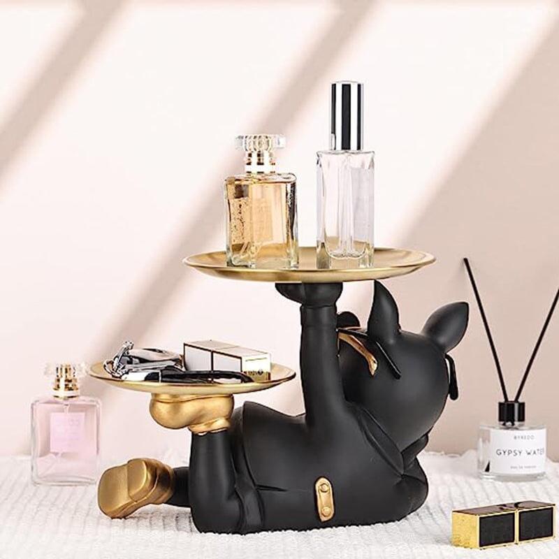 Vide Poche Design Bouledogue | Cheetah - Designix Vide poche Noir