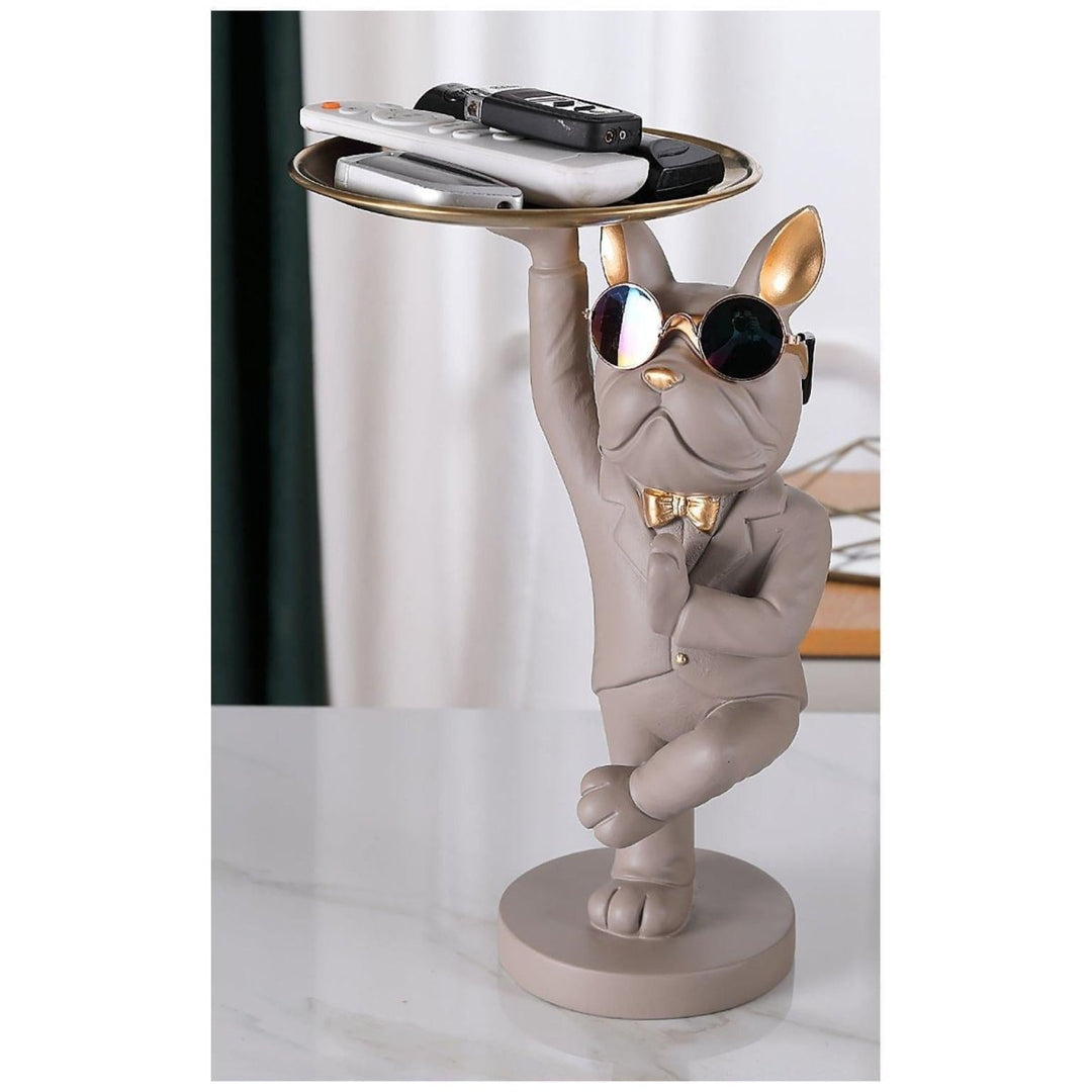 Vide Poche Design Chien | Flipper - Designix Vide poche Gris