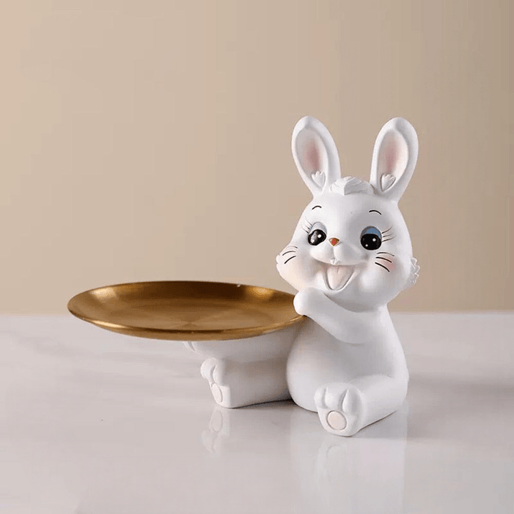 Vide Poche Design Lapin | Plume - Designix Vide poche