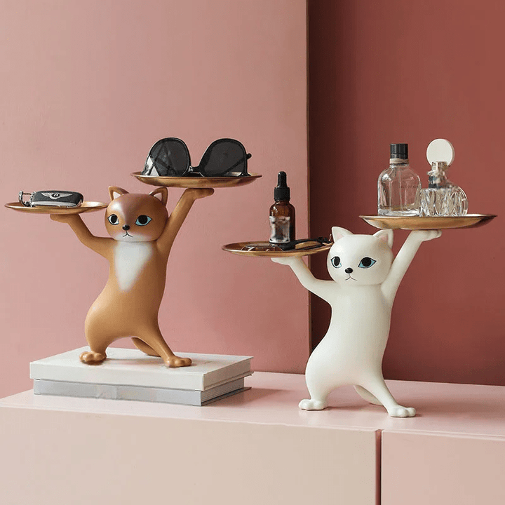 Vide Poche Figurines Chat | Hego - Designix Vide poche Bi - color