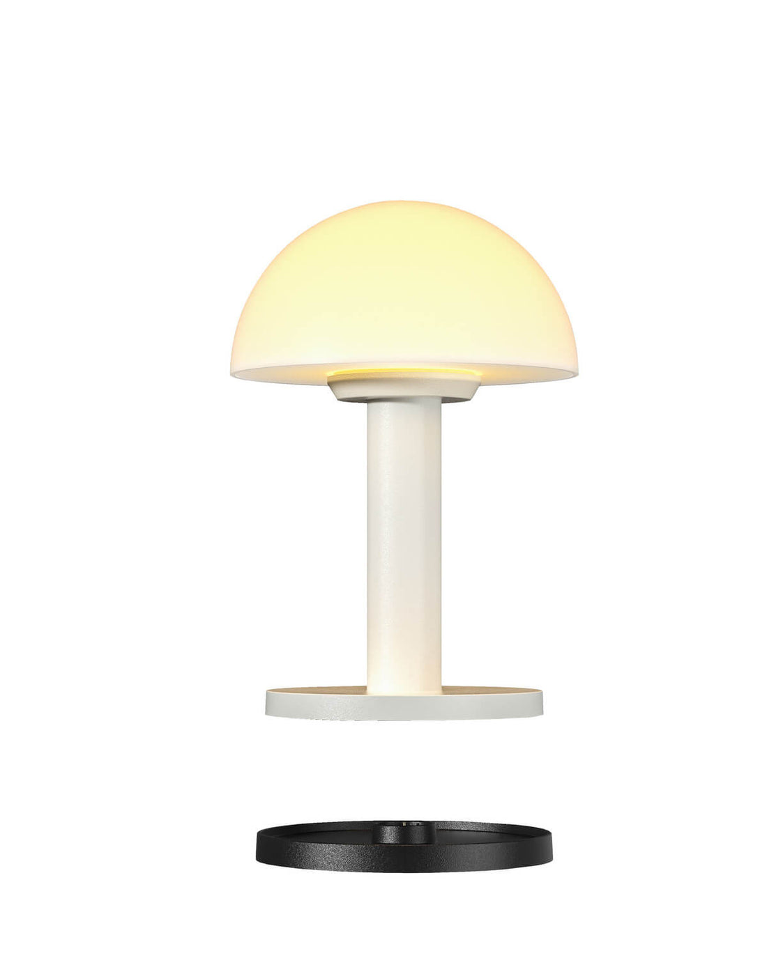 Lampe extérieure Bergamo blanche