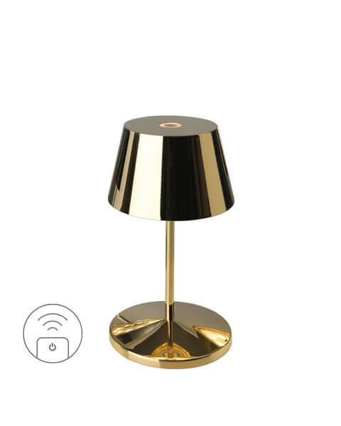 Lampe extérieure Seoul RC dorée (97206)
