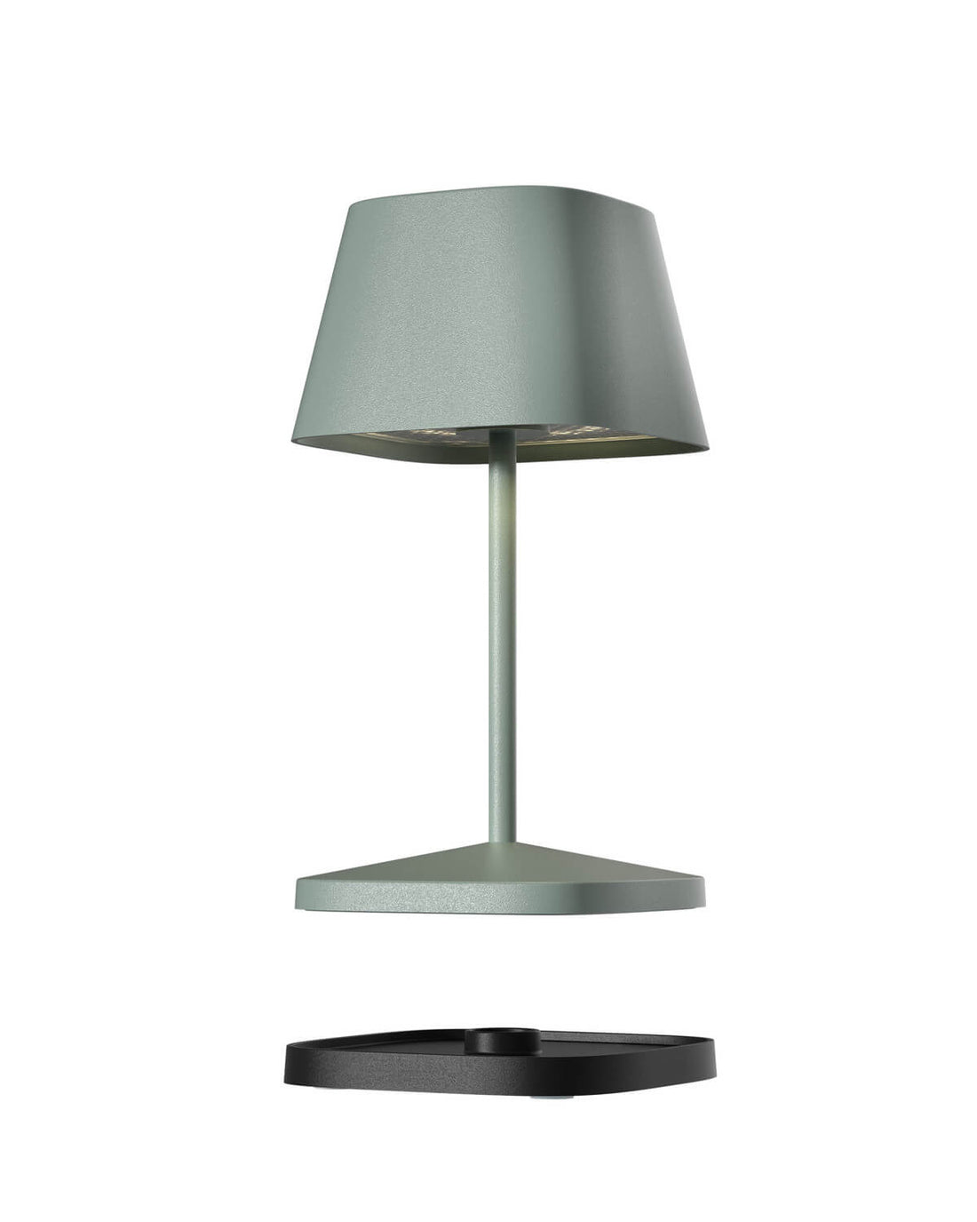 Lampe extérieure Neapel RC vert olive