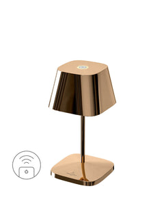 Lampe extérieure Neapel RC or rose