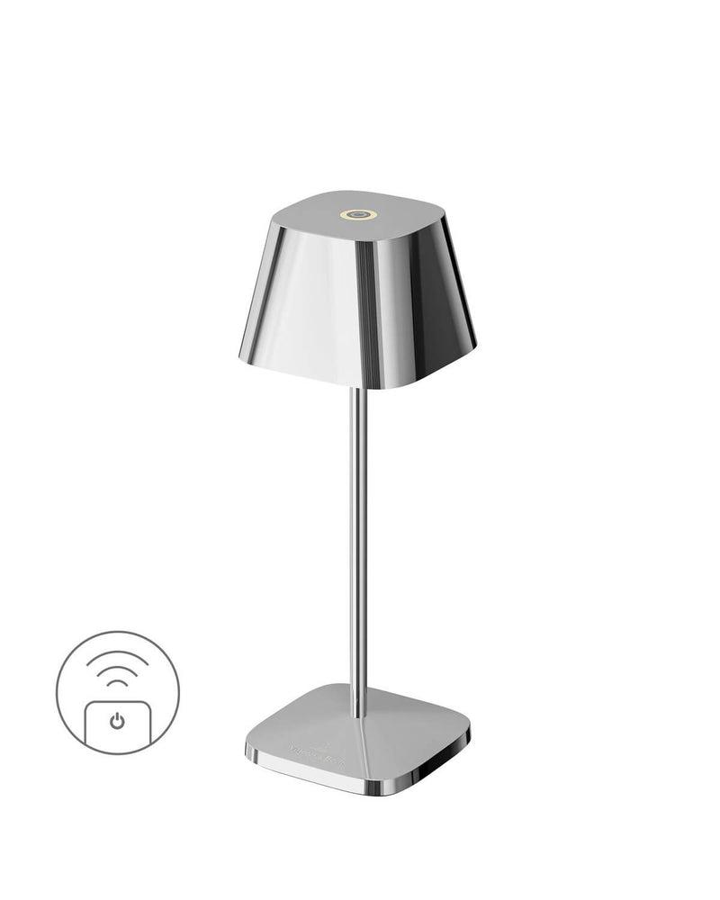 Lampe extérieure Neapel Micro RC chromée
