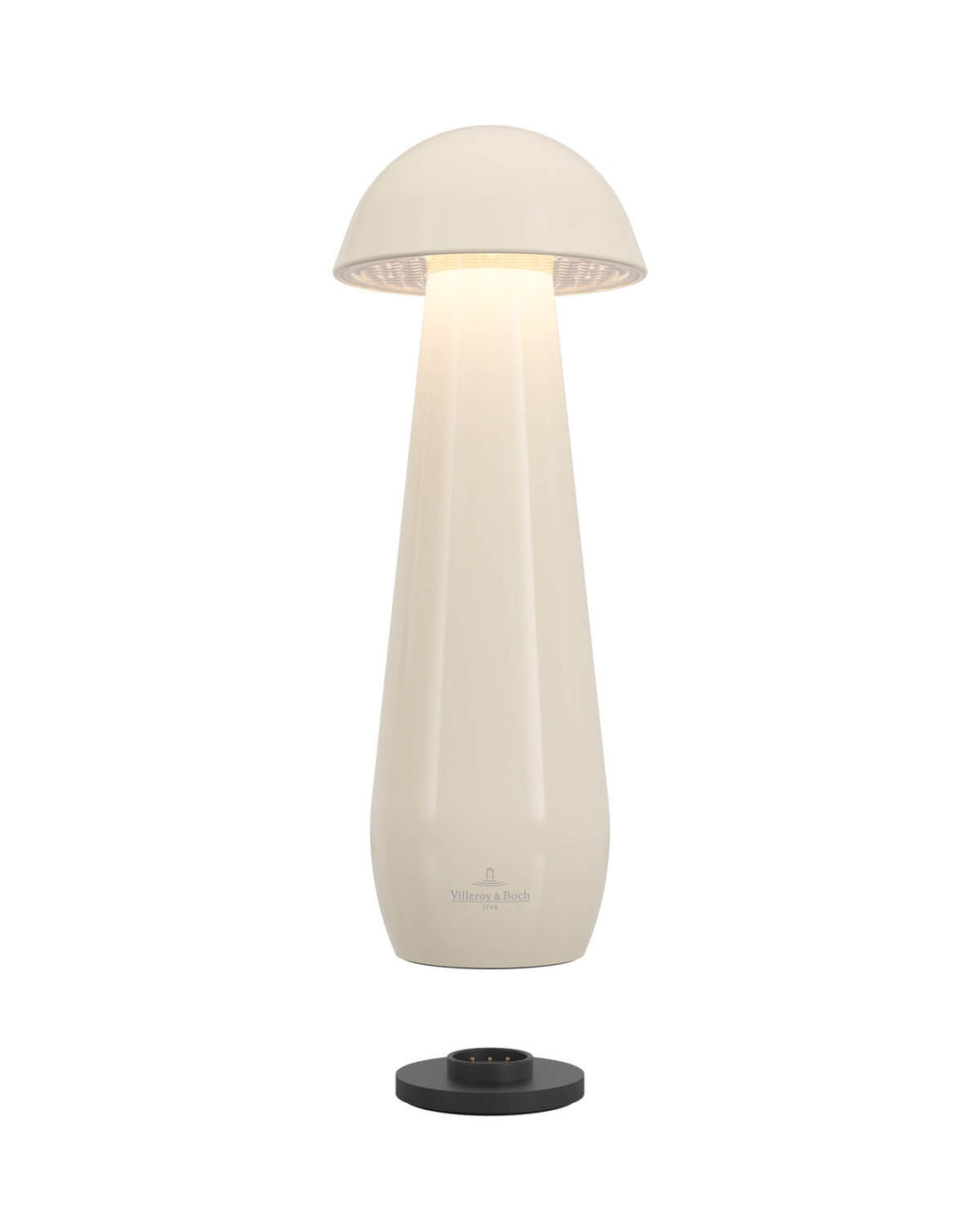 Lampe extérieure Modena crème, L 21 cm