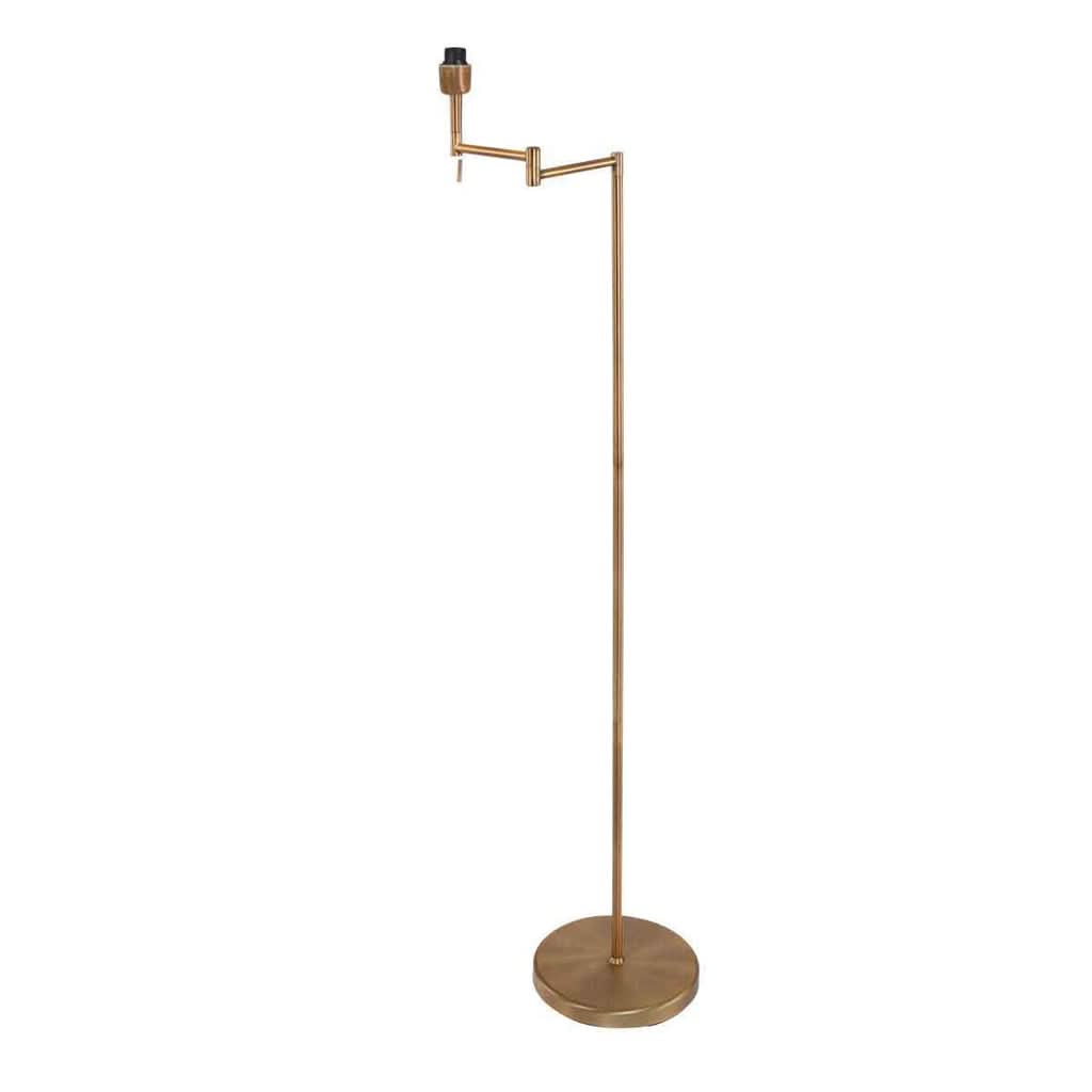 Lampadaire bronze orientable, liseuse à bras pivotant sans abat-jour | Bella