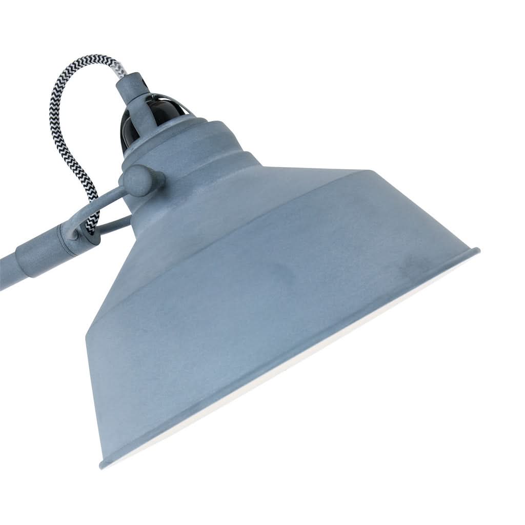 Lampe de sol Nové 1322GR Gris | Designix - - https://designix.fr