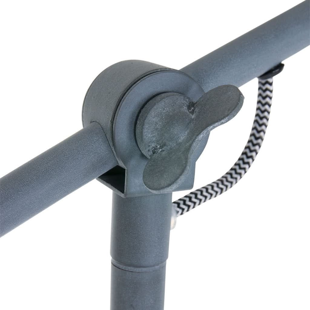 Lampe de sol Nové 1322GR Gris | Designix - - https://designix.fr