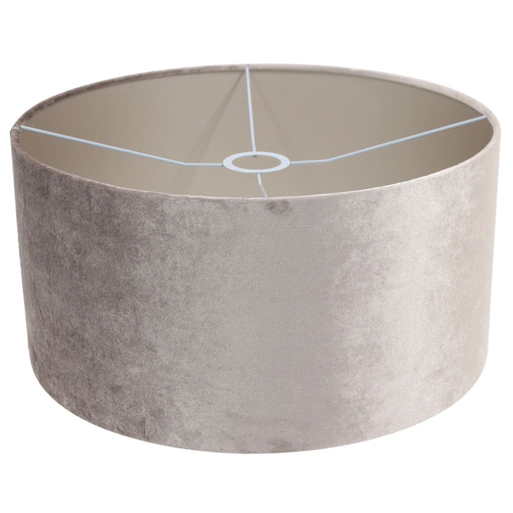 Lampe sur pied Prestige Chic 7395ST+K1068GS en acier velours argent. | Designix - - https://designix.fr