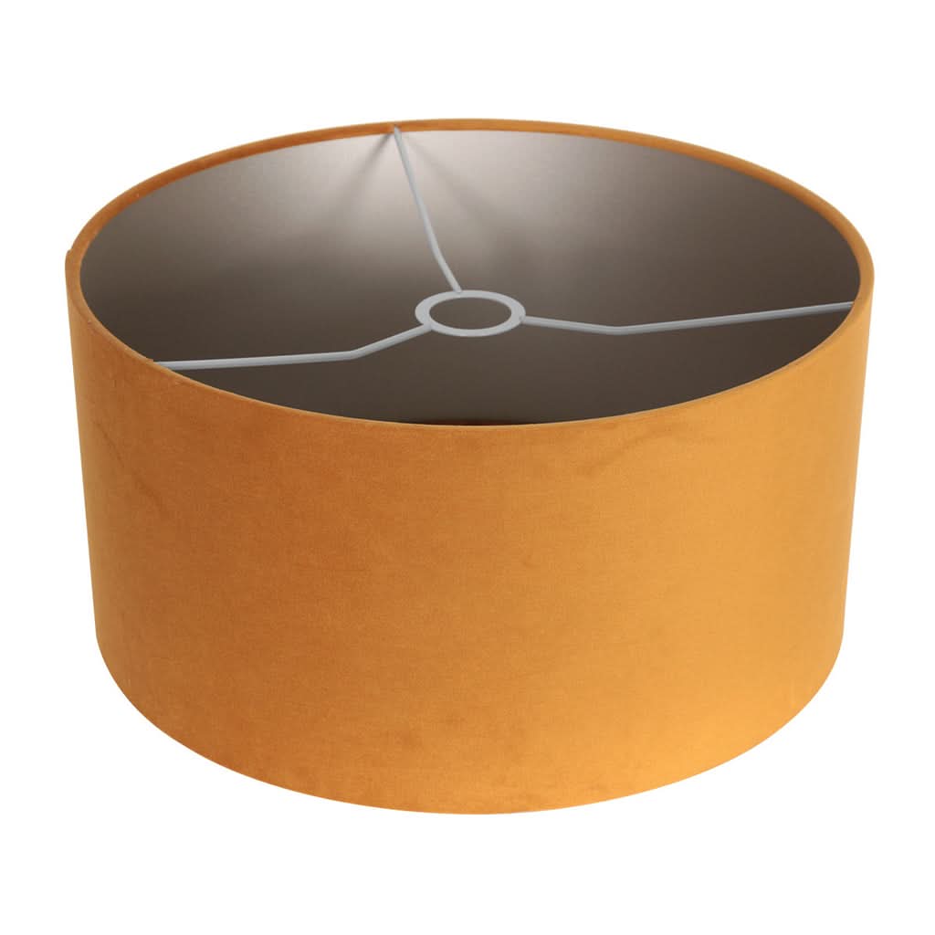 Lampe sur pied Prestige Chic 7395ST+K1068KS en acier velours doré | Designix - - https://designix.fr
