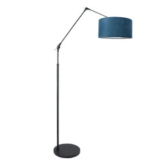 Lampe Sol Chic Velours Bleu