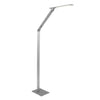 Lampe Sol Acier LED Réglable