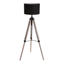 Lampadaire noir tube | Néro