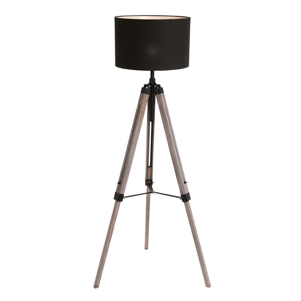 Lampe de sol Triek 3348ZW+K7976SS Noir-Noir | Designix - - https://designix.fr