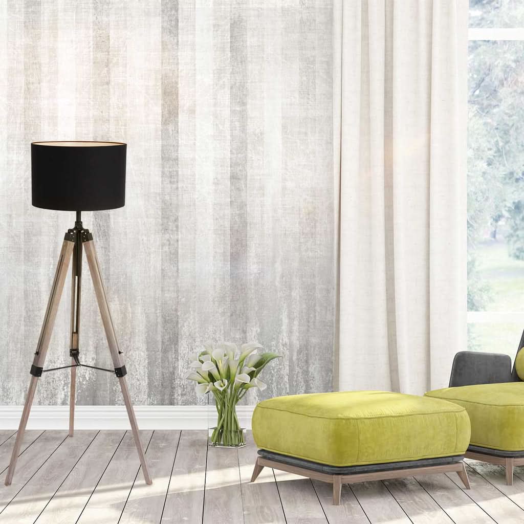 Lampe de sol Triek 3348ZW+K7976SS Noir-Noir | Designix - - https://designix.fr