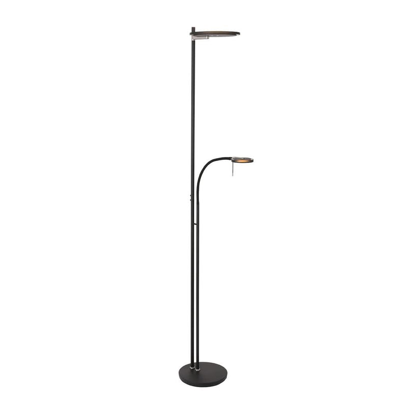 Lampe de sol Turound Noir Moderne
