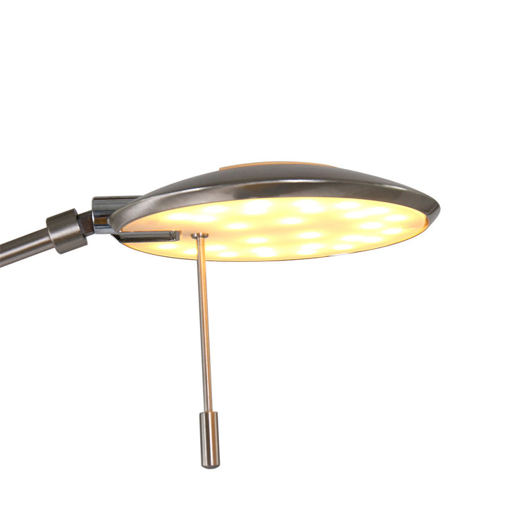 Lampe de sol Zenith 7862ST en acier | Designix - - https://designix.fr