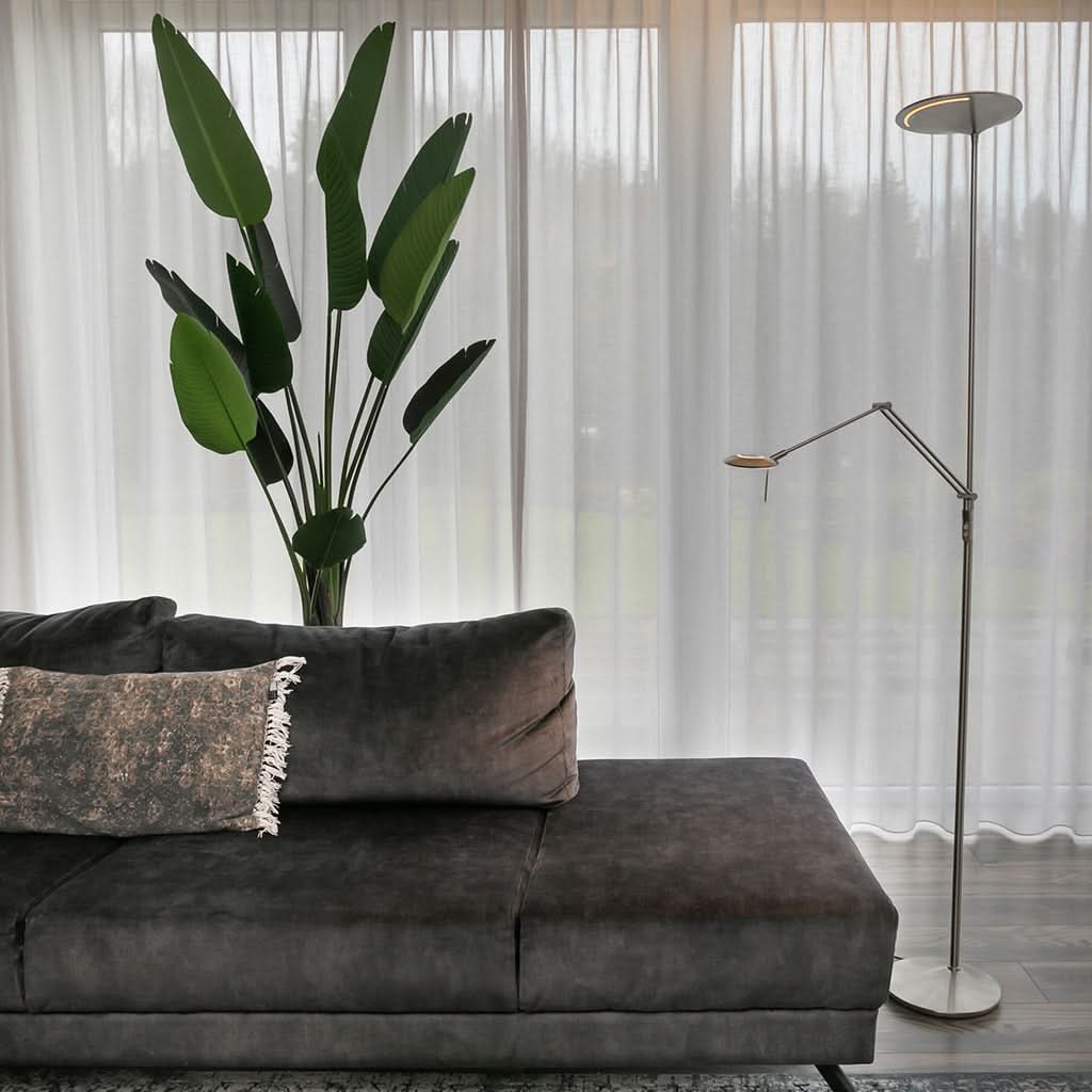 Lampe de sol Zodiac 2107ST en acier | Designix - - https://designix.fr