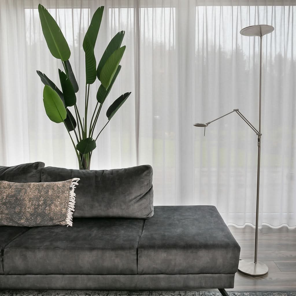 Lampe de sol Zodiac 2107ST en acier | Designix - - https://designix.fr