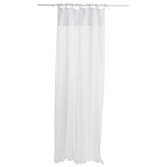 Voilage Coton Lin Blanc