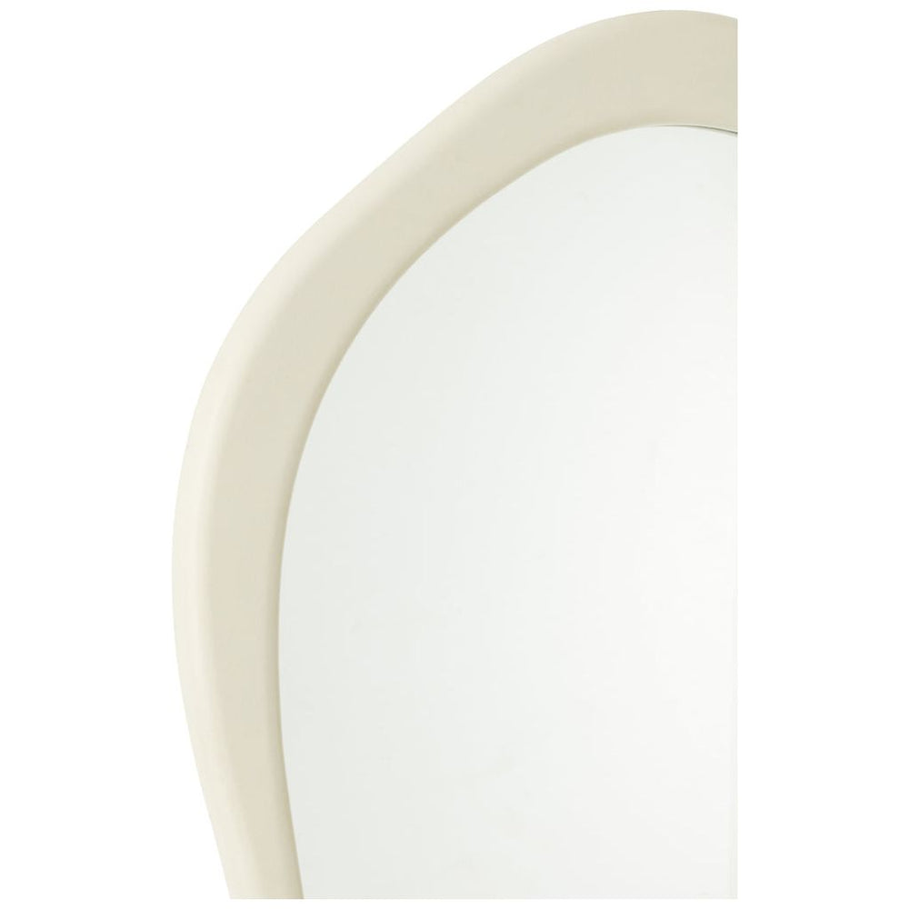 Miroir mural moderne en MDF/miroir blanc grand | Designix -     - https://designix.fr