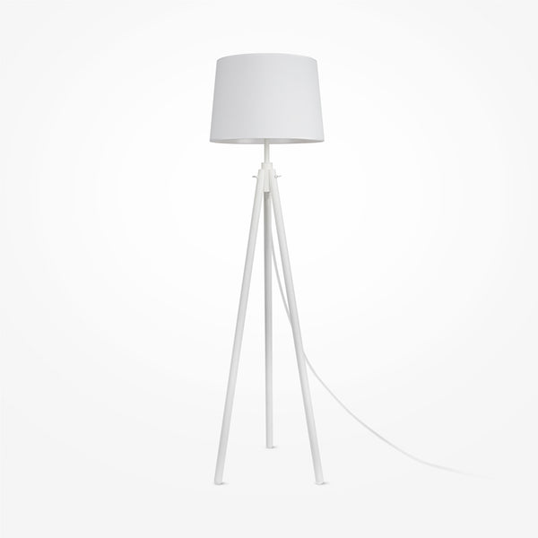 Calvin Lampadaire blanc
