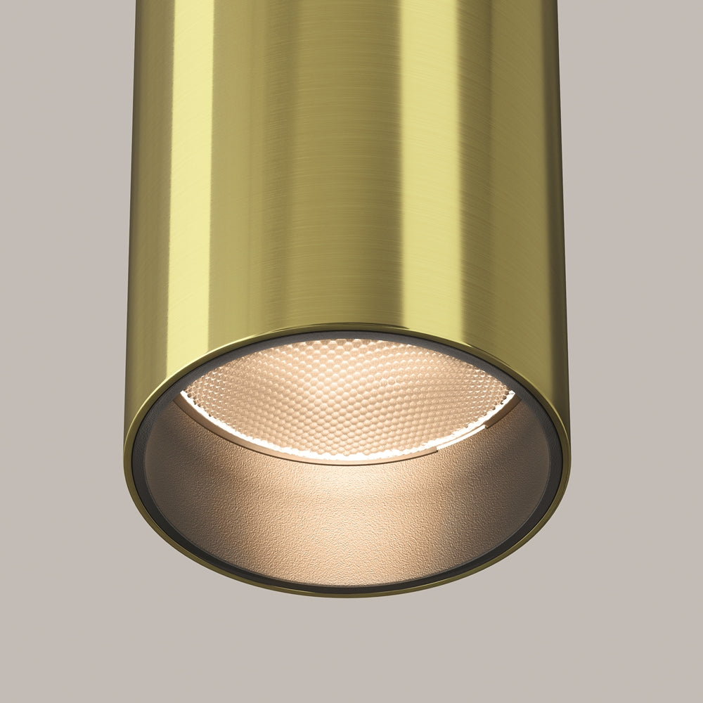 FOCUS LED Plafonnier doré