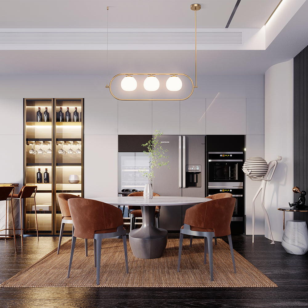 Erich Suspension luminaire doré