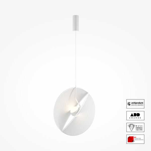 Reflex Suspension luminaire blanc