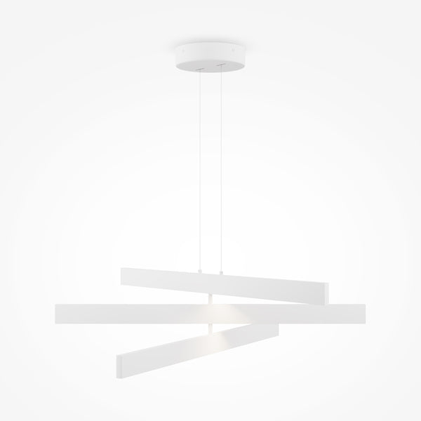 Origami Suspension luminaire blanc