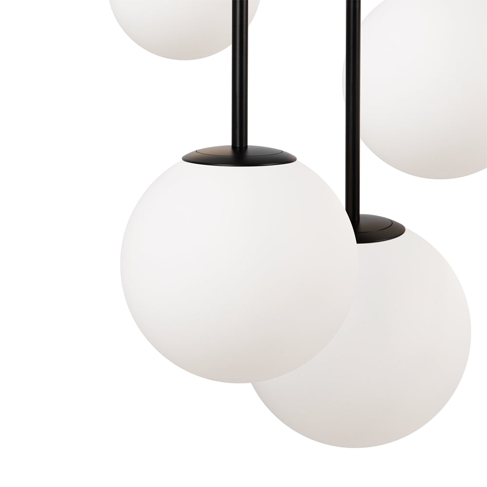 Basic form Suspension luminaire noir