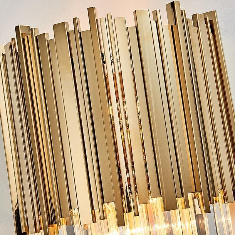 Youlaike Modern LED Wall Sconce Light AC110-240V Creative Design Gold Creative Home Decoration Light Fixture Bedside Wall Lamp | Designix - 0    - https://designix.fr/