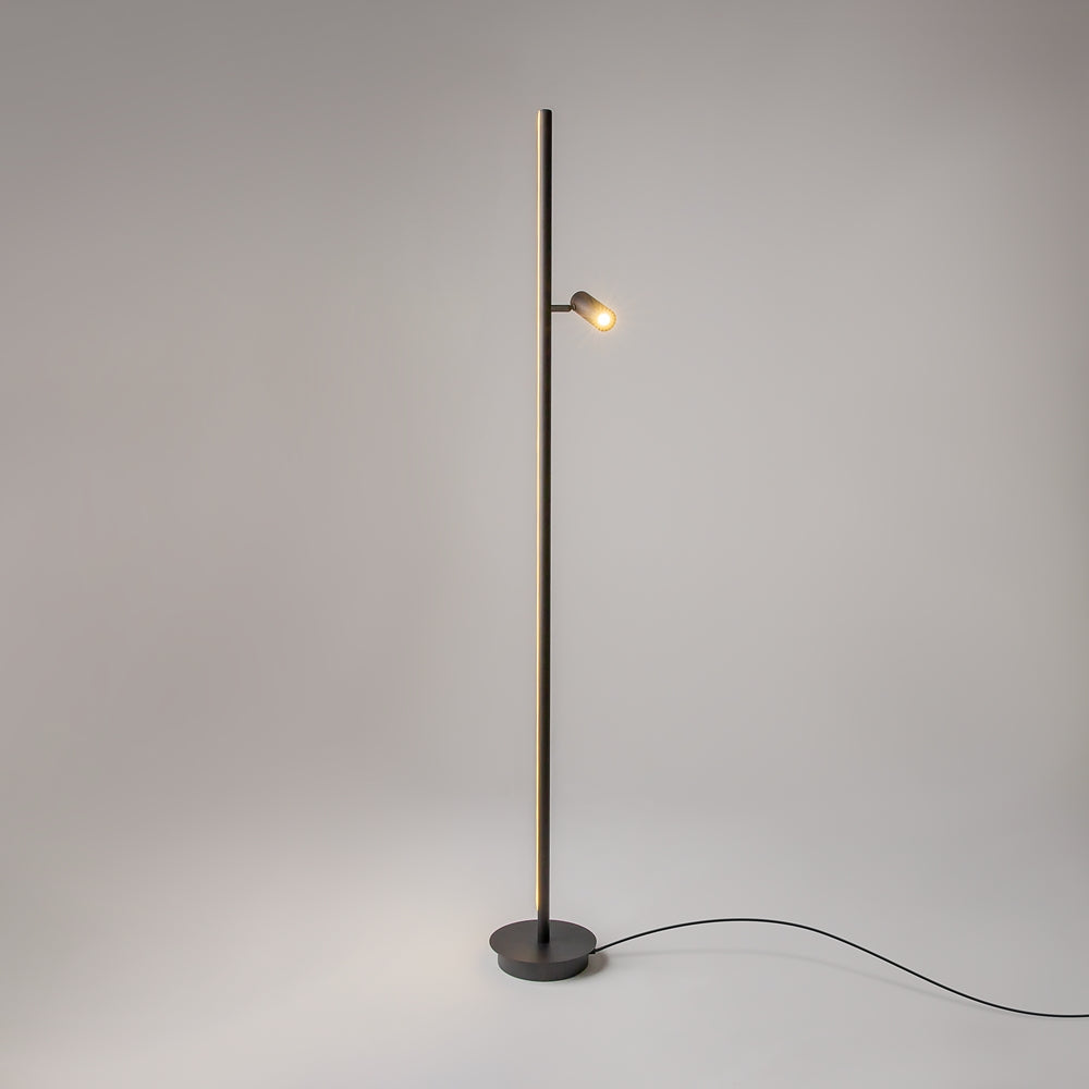 Thin Lampadaire noir