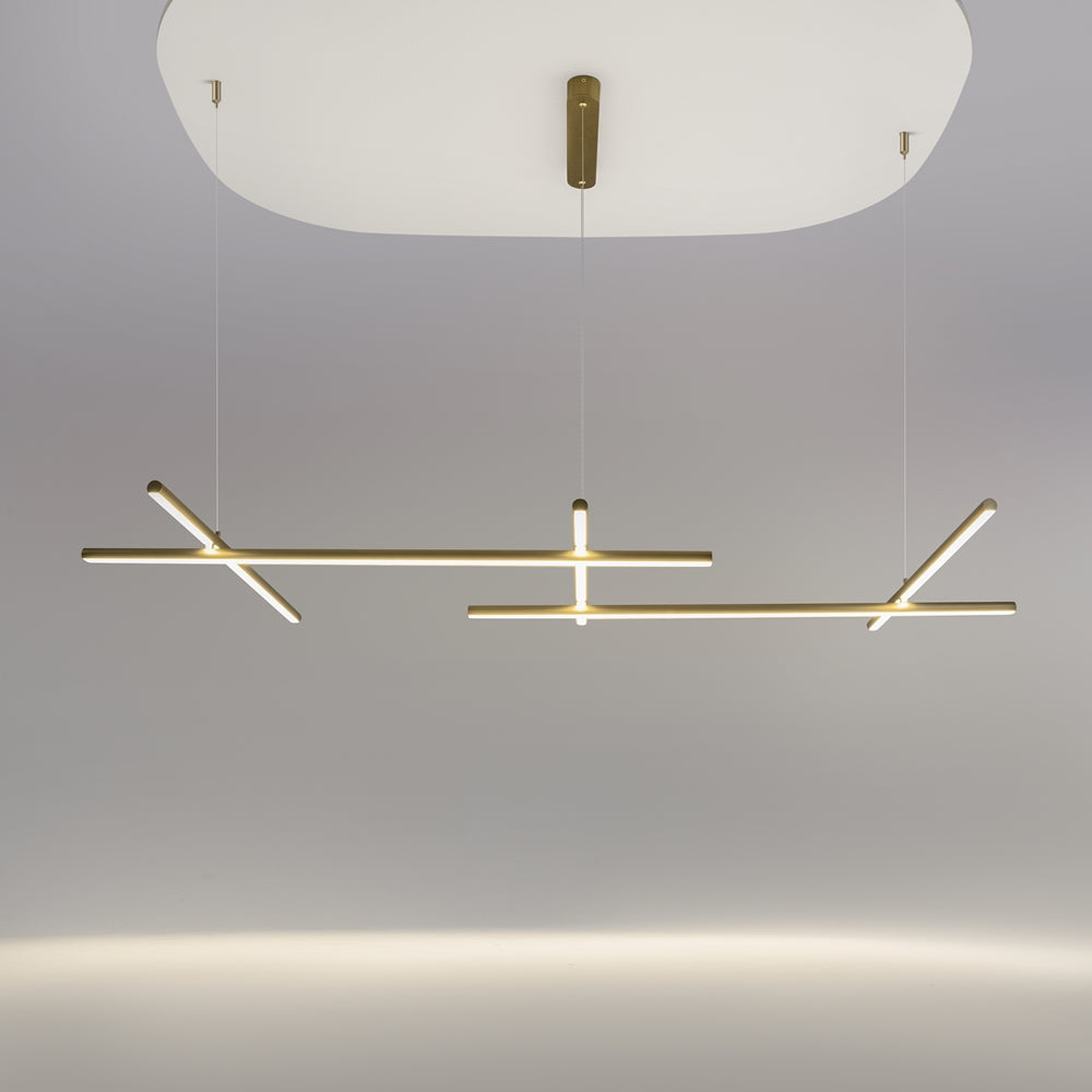 Radiance Suspension luminaire doré
