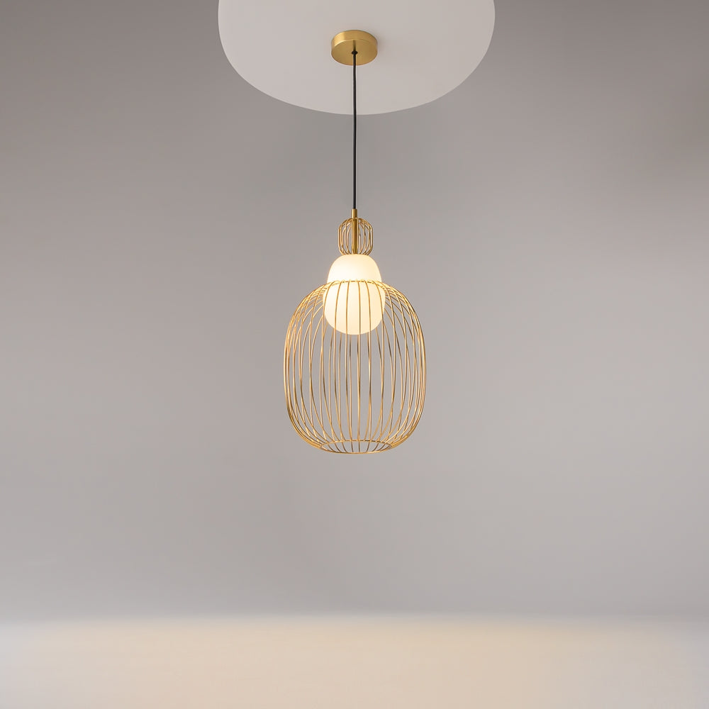 Levitation Suspension luminaire doré