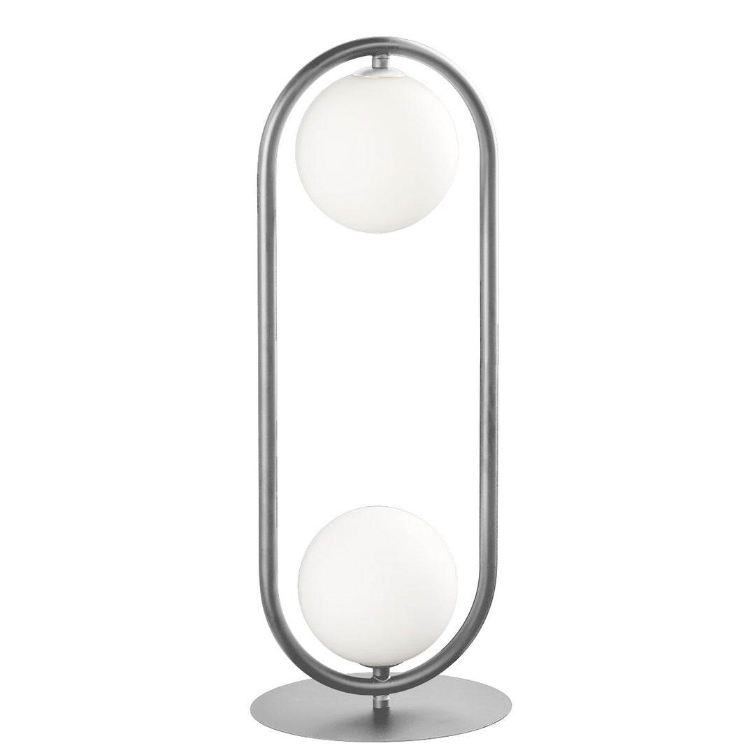 Lampe de Chevet Minimaliste | Élégance Nocturne | Designix - Lampe de chevet Argenté Blanc Chaud  - https://designix.fr/