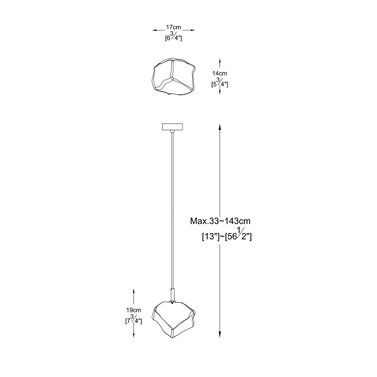Suspension luminaire | Elidanessa