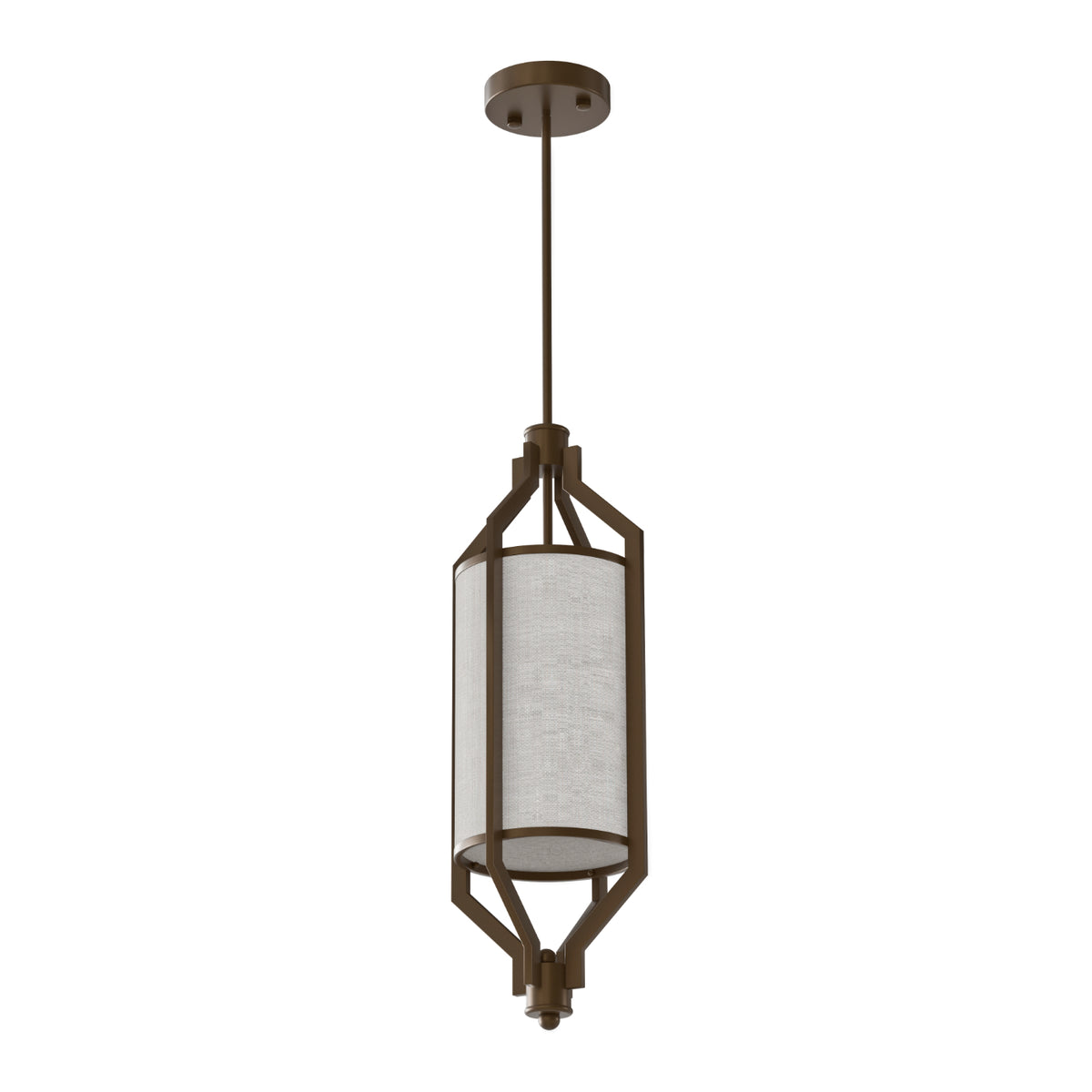 Suspension Zundo 20, abat-jour tissu
