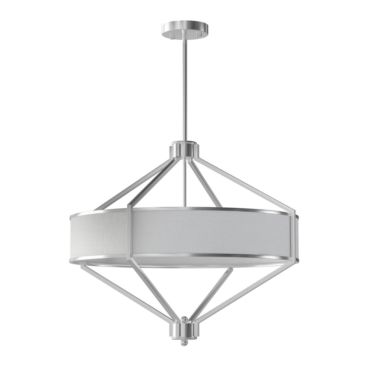 Suspension Zundo 60, abat-jour tissu