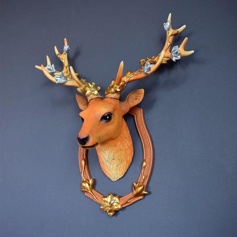 "Sculpture Cerf Abstraite 3D" | Designix - 2222 1 as picture - https://designix.fr/